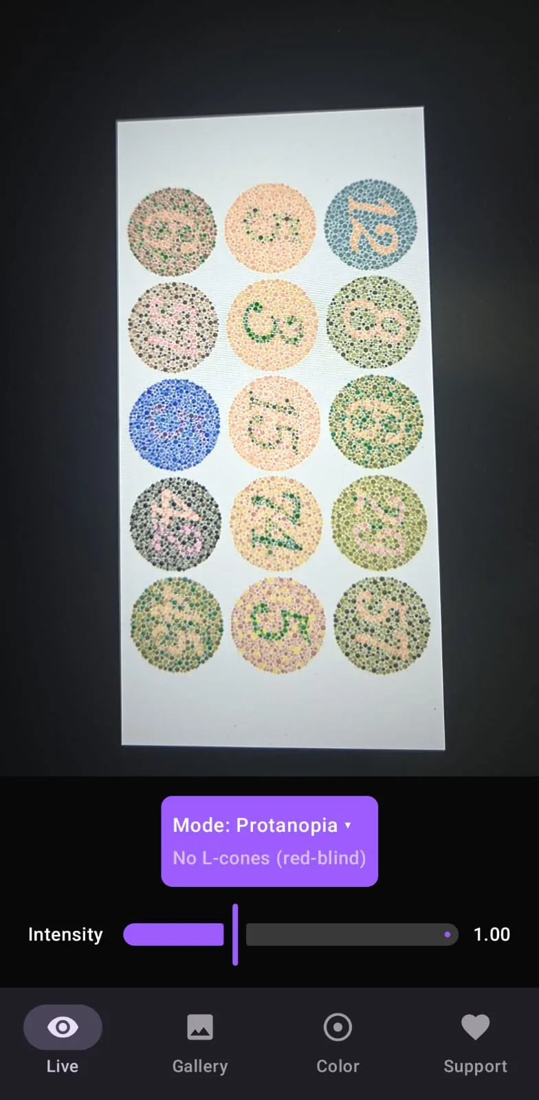 Gallery photo daltonization